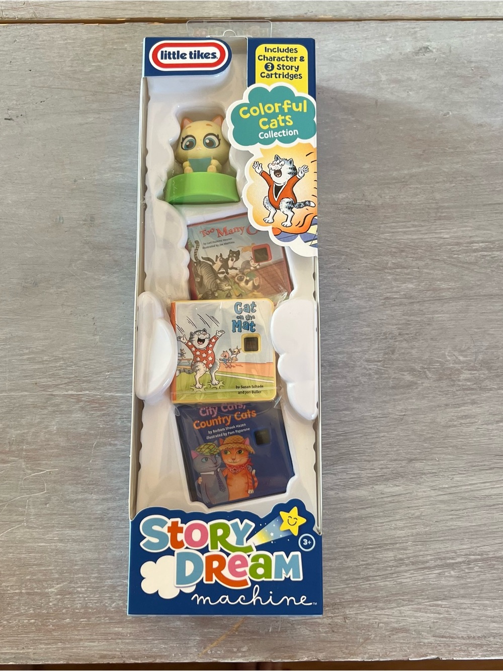 Little Tikes Story Dream Machine Colorful Cats Story Collection 3 Cartridge Set